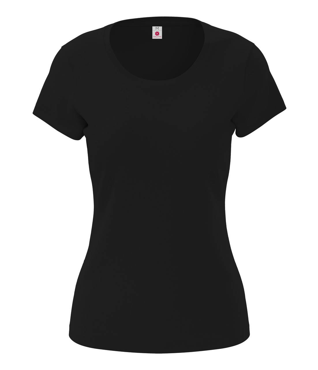 

Футболка женская хлопковая Premium черная XXXL, Черный