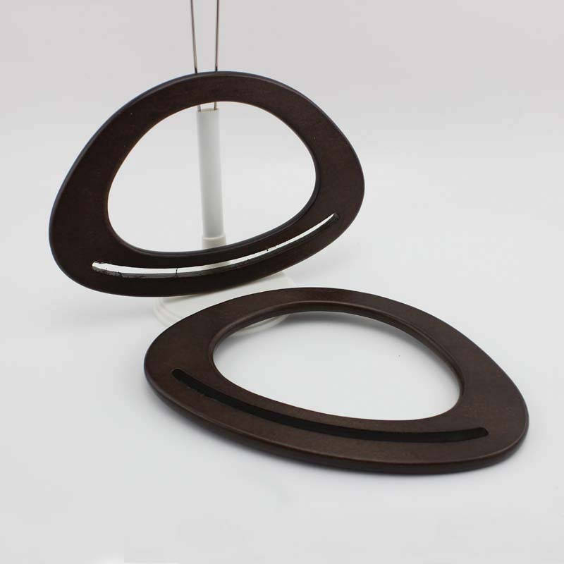 

Ручки для сумки(пара) деревянные _коричневый 19,5 см