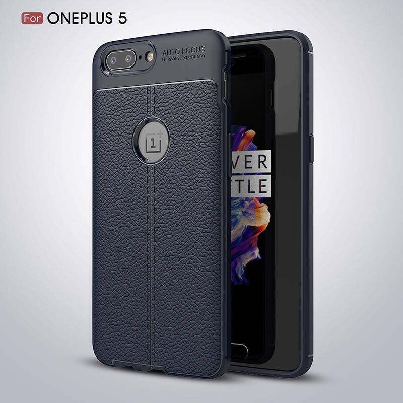 

TPU чехол накладка Tiger для OnePlus 5T (4 цвета) синий