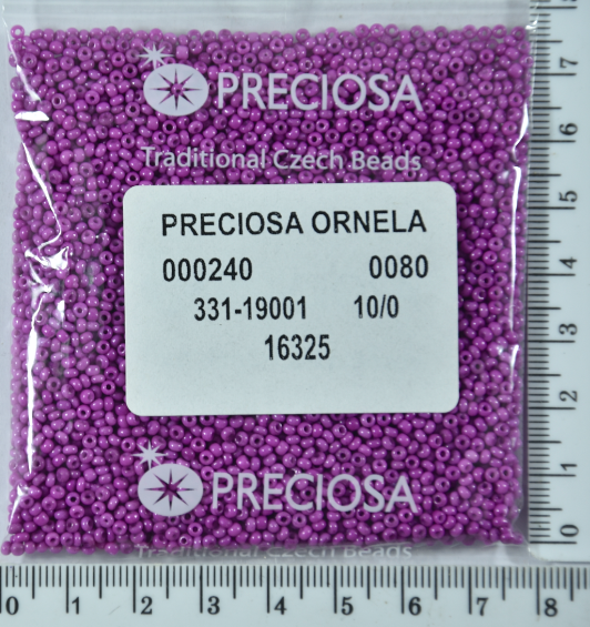 

Бисер PRECIOSA №10/0 натурал №16325 пакет 50 грамм уп=1пакет