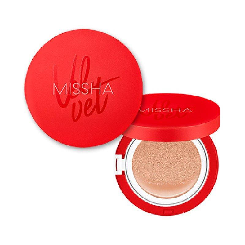 

Кушон с матовым финишем MISSHA Velvet Finish Cushion SPF50+/PA+++ (23)