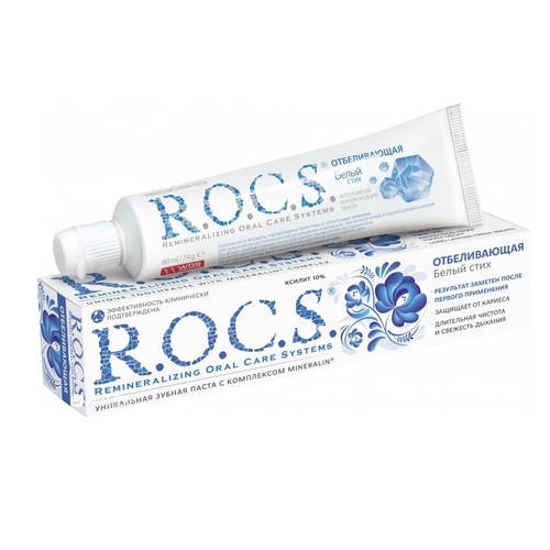

Зубная поста R.O.C.S. Отбеливающая 74 мл