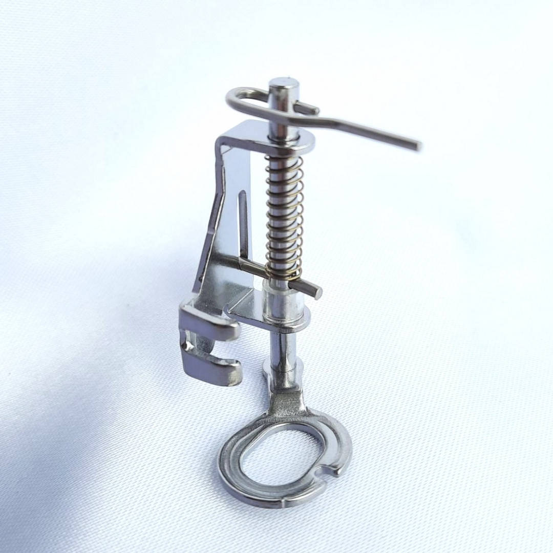 

Лапка побутова закрита для вишивання, штопки, квілтингу, вільно-ходової стежки металева