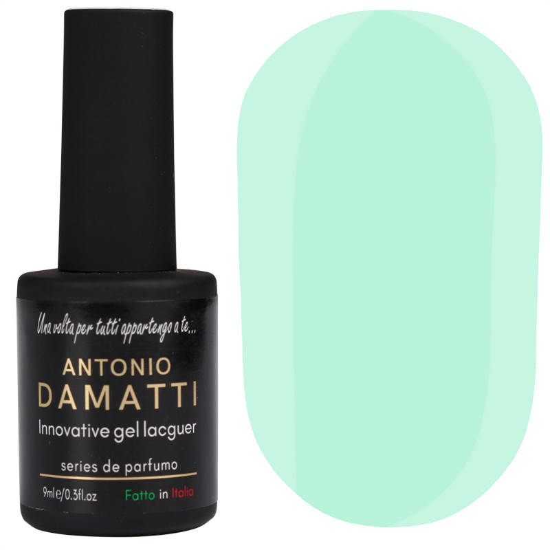 

Гель-лак Antonio Damatti № 150 (светло-бирюзовый, эмаль), 9 мл