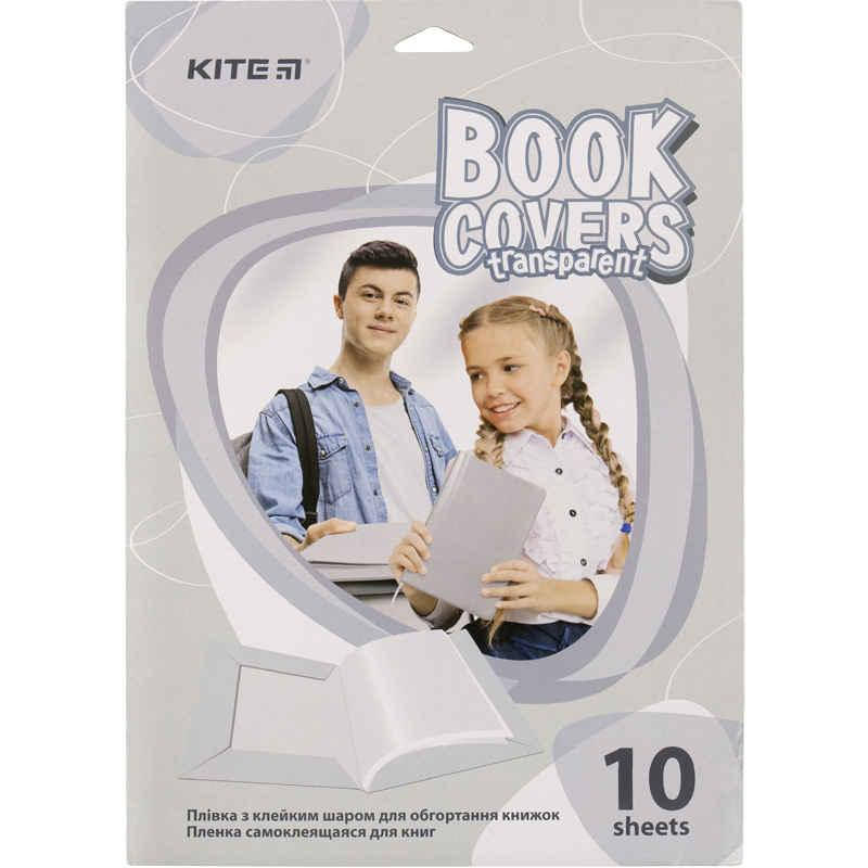 

Обложка-пленка для книг 50*36см Kite 10л. самокл. K20-306 прозрачная