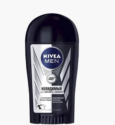 

Дезодорант антиперспірант стік Nivea в асортименті Чоловічий 40 мл