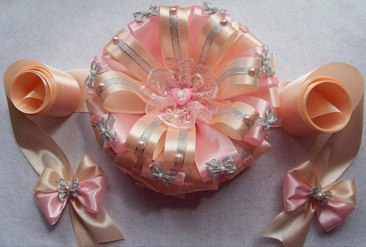 

Бант на выписку из роддома