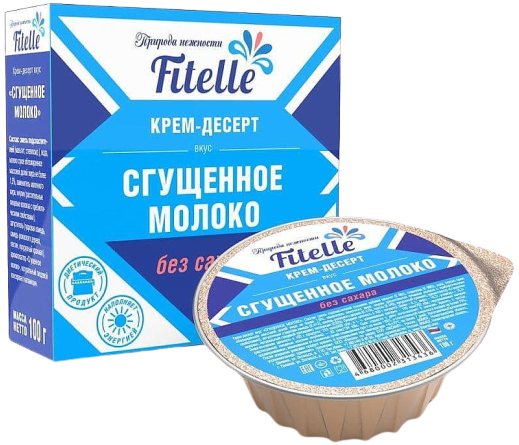 

Крем-десерт ФитПарад Fitelle "Сгущенное молоко" (100 грамм)