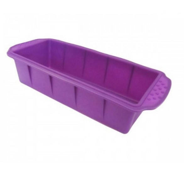 

Силиконовая форма для выпечки рулета и хлеба Хлебная 22 см на 8,5 см, Разные цвета