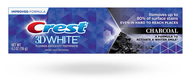 

Отбеливающая зубная паста Crest 3D White с активированным углем 116г