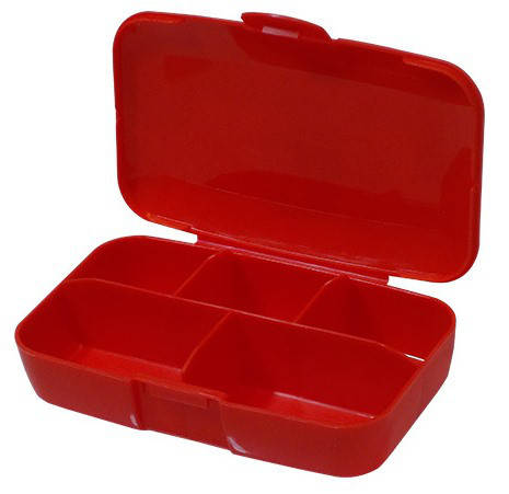 

Buchsteiner таблетница-контейнер PillMaster Klickboxes red