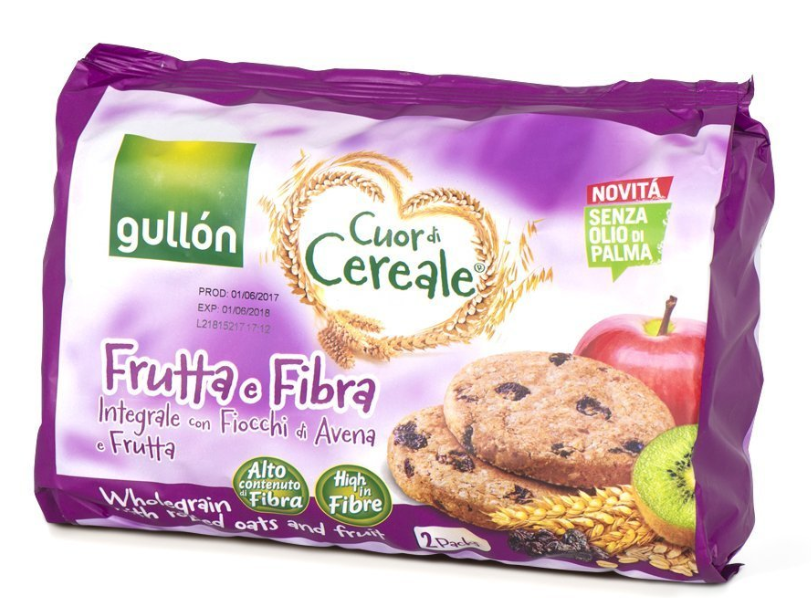 

Печеньe Gullon Frutta e Fibra 600 g