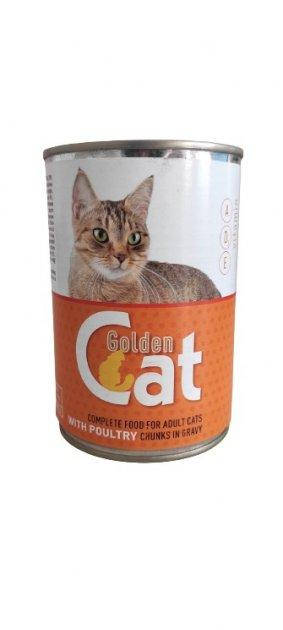 

Корм для котів Golden Cat птиця 415 g