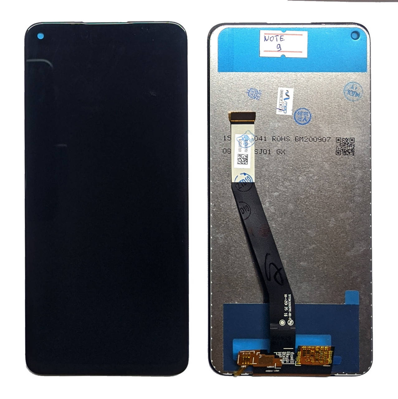 

Дисплейный модуль Xiaomi Redmi Note 9 / Redmi 10x 4G тачскрин и экран, Черный