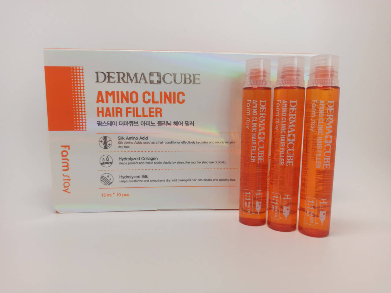 

Филлер с аминокислотами FARMSTAY Derma Cube Amino Clinic Hair Filler