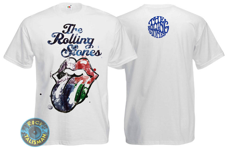 

Футболка ROLLING STONES белая