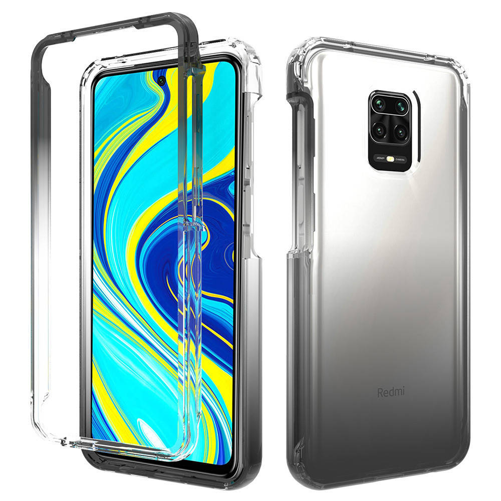 

Чехол TPU+PC Full Body с защитой 360 для Xiaomi Redmi Note 9s / Note 9 Pro / Note 9 Pro Max, Черный