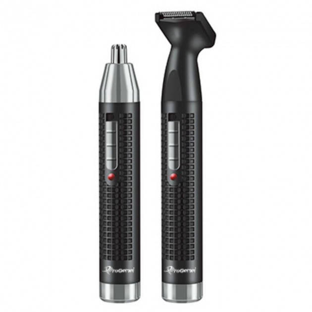 

Триммер для стрижки волос носа ушей бровей Gemei Gm-3120 2в1 машинка для удаления волос на лице