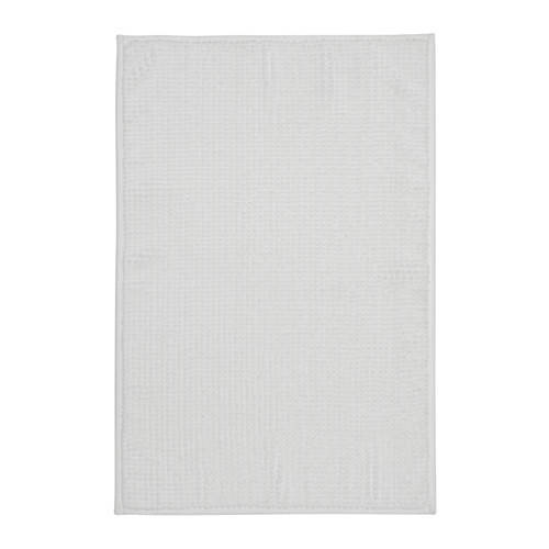 

БАДАРЕН, Коврик для ванной, белый, 10346044, ИКЕА, IKEA, BADAREN, Серый