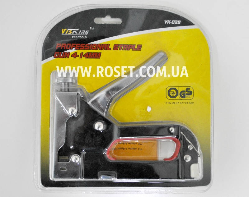 

Степлер строительный VisKing VK-038 4-14 мм механический