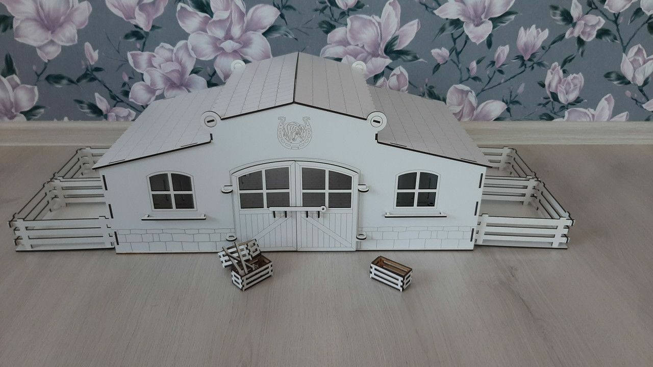 

Конюшня шляйх, загон для коників, Schleich