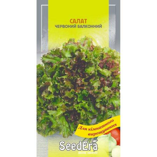 

Семена Салат листовой Красный Балконный 1 грамм SeedEra