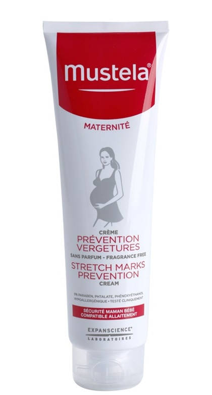

Крем от растяжек Mustela Stretch Marks Prevention Cream, 150 мл Коробочка повреждена