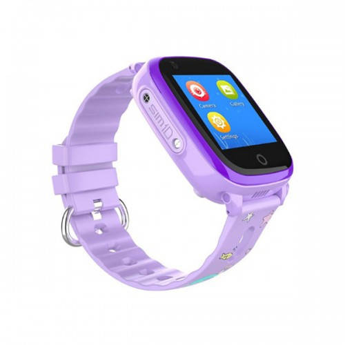 

Детские Умные Смарт Часы Baby Smart Watch Df33Z С Видеозвонком 4G Фиолетовые