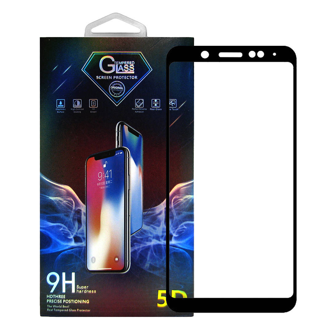 

Защитное стекло Premium Glass 5D Full Glue для Xiaomi Redmi Note 5 Black, Черный