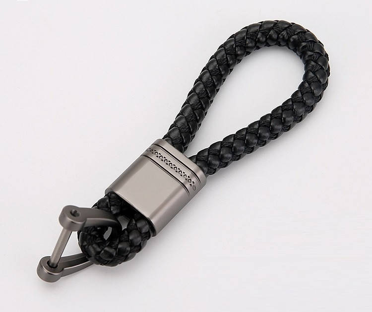 

Акция! Матовый Кожаный брелок для авто,брелок для ключей чехол, Черный