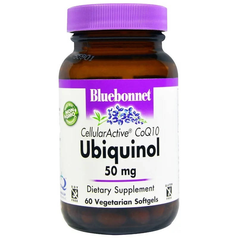 

Клеточно-активный CoQ10 Убихинол (Ubiquinol) 50 мг 60 капсул