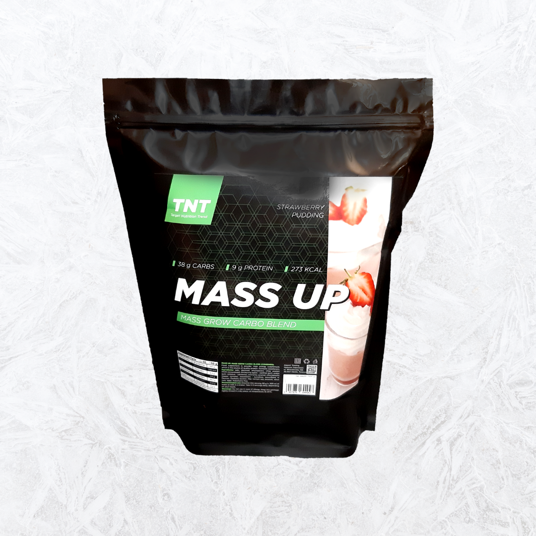 

Гейнер Mass Up для набора массы веса для набора массы TNT Польша 2.5 кг клубника