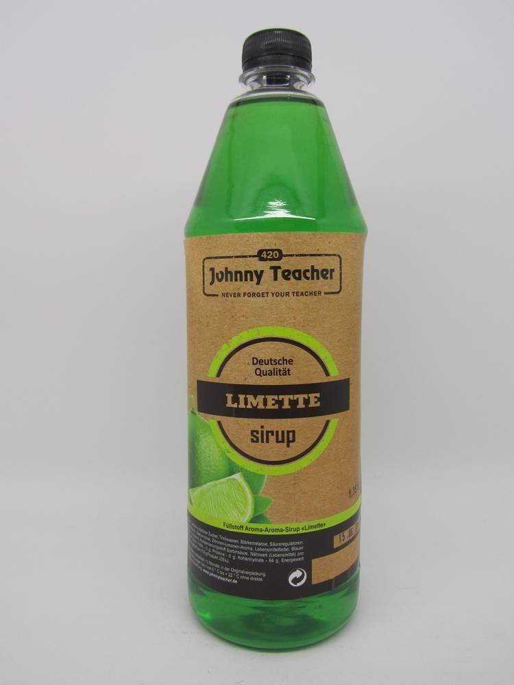 

Сироп ТМ Johnny Teacher Лайм 1350 г (пластик)