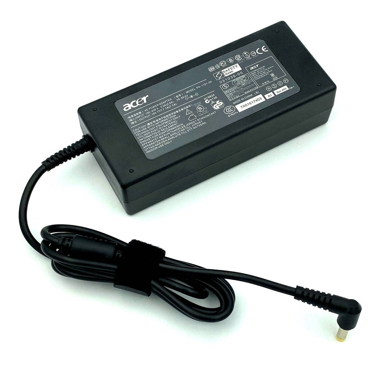 

Блок питания для ноутбука Acer 19V 7.1A 135W 5.5x1.7 mm PA-1121-04