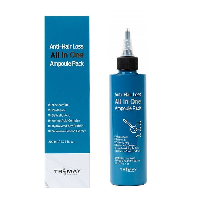 

Маска-сыворотка против выпадения волос Trimay Anti-Hair Loss All In One Ampoule Pack 200мл