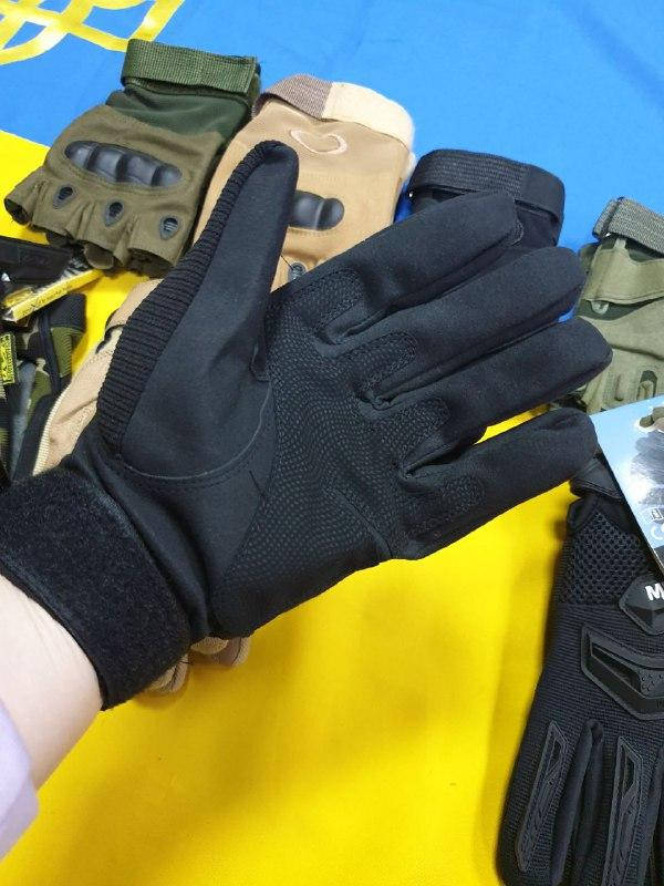 

Перчатки мужские тактические Черніе, Черный