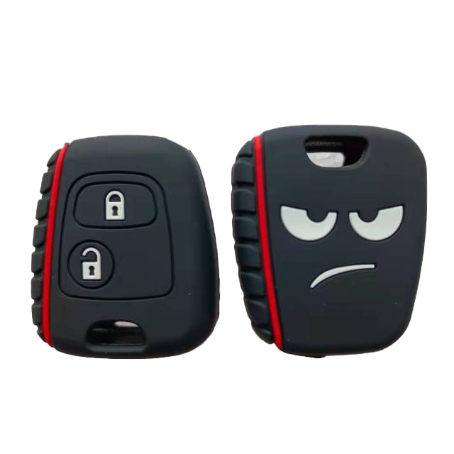 

Чехол для ключа Peugeot 1007,107,108,2008 ,206,207,208,3008, 301,307,308,4008,406,407,408 ,5008,508,partner, Черный