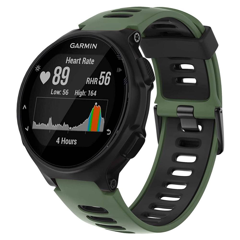 

Cменный силиконовый ремешок для часов Garmin Forerunner 220/230/620/630/735