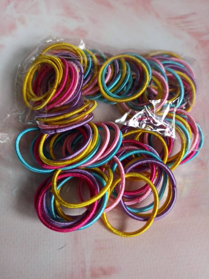

Резинки жгут цветные яркие 2,5 см