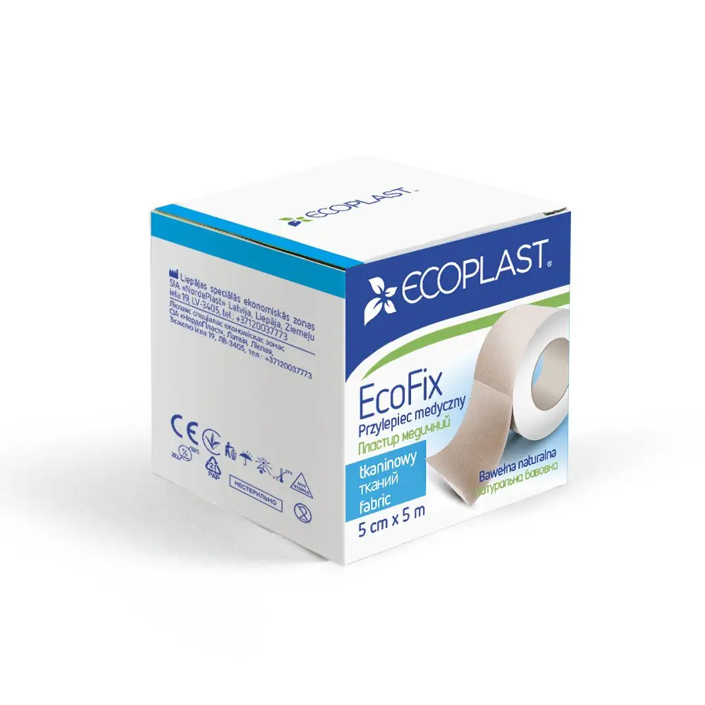 

Пластырь на тканевой основе 5*500см EcoFix
