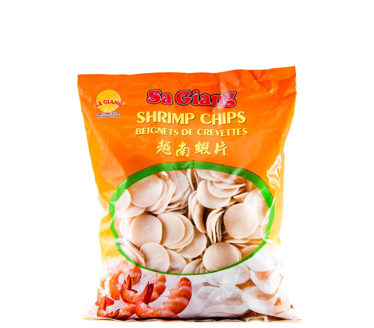 

Чипсы креветочные Sa Giang 1 кг