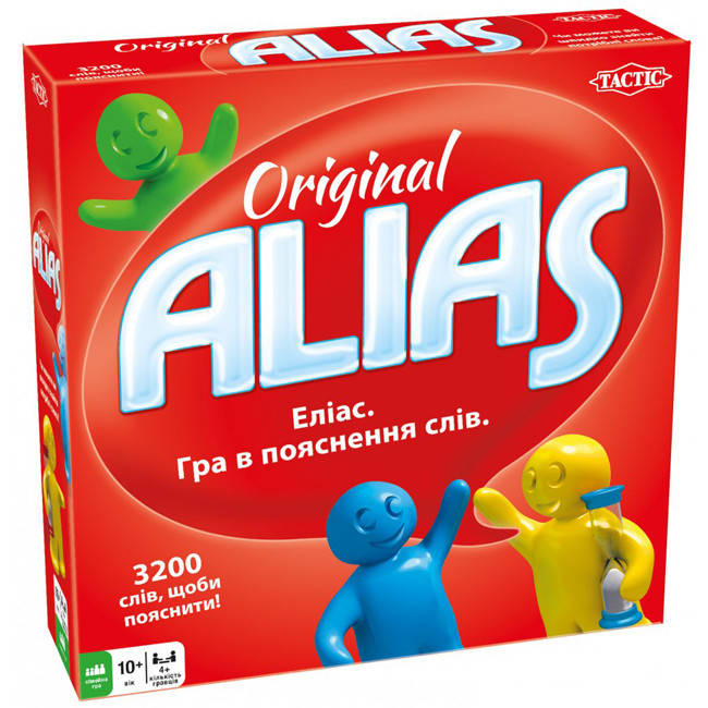 

Алиас или Скажи иначе, Элиас (Alias, Еліас, Oiginal) (укр.), настольная игра