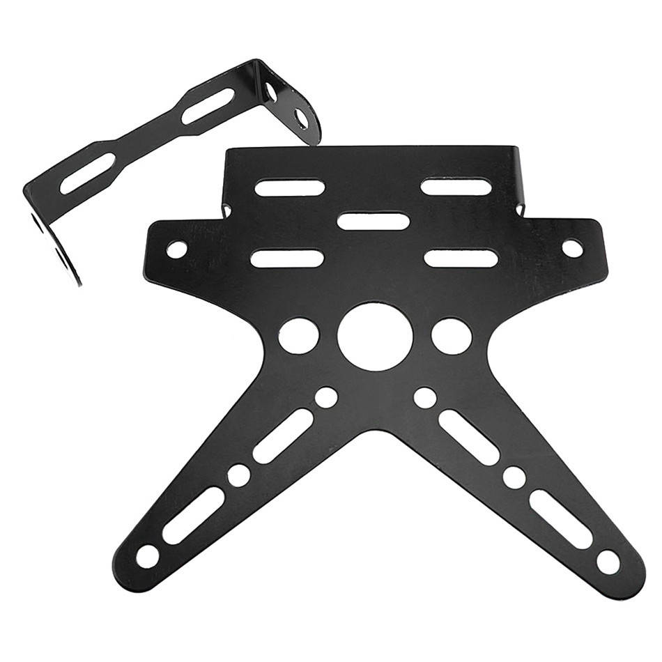 

Рамка мото номера / держатель номерного знака мотоцикла / регулируемый с креплением для поворотов