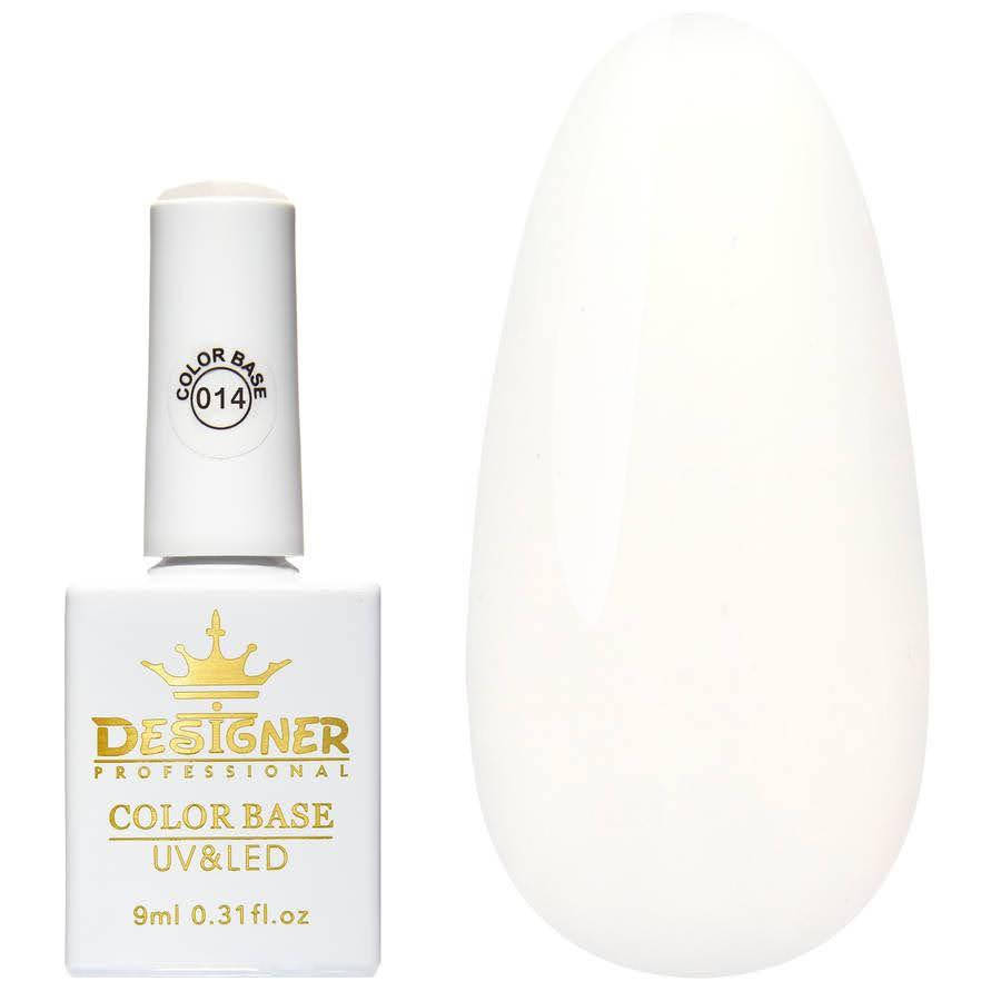 

Цветная камуфлирующая база Color Base Designer Professional (Дизайнер Профессионал) для гель-лака, 9мл. №014