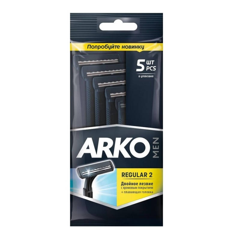 

Станки одноразові Arko Men Regular-2 5 шт