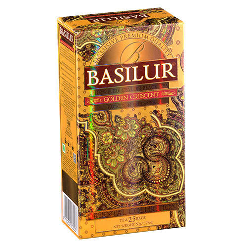 

Чай черный Basilur Восточная коллекция Золотой месяц 25х2г