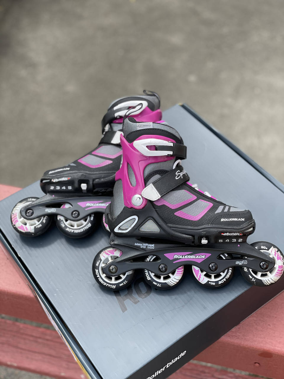 

Б/У Детские ролики Rollerblade Spitfire для девочки