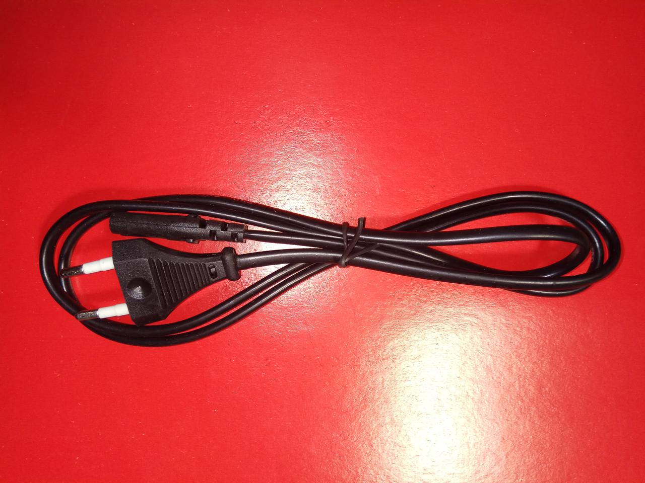 

Шнур питания на 220 вольт для радиоприемника, бытовой техники, аппаратуры, Черный