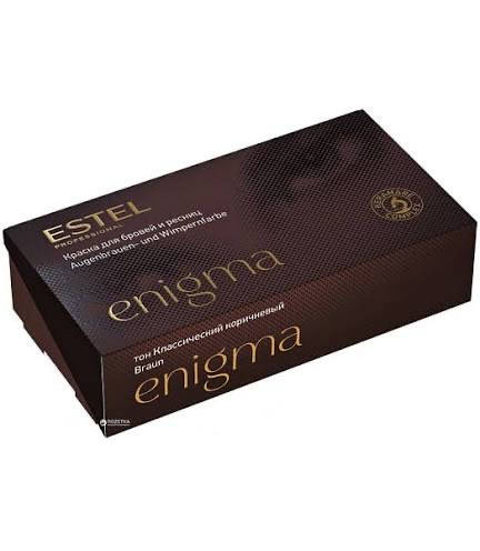 

КРАСКА ДЛЯ БРОВЕЙ И РЕСНИЦ ESTEL PROFESSIONAL ENIGMA 20 МЛ Коричновий