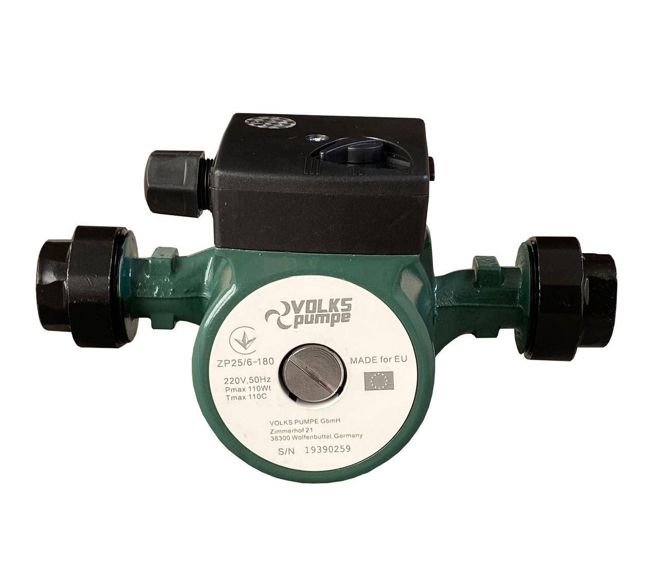 

Насос циркуляционный VOLKS pumpe ZP25/6 180мм + гайки